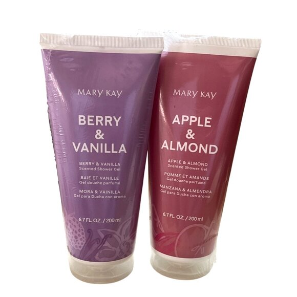 NIP Mary Kay Sealed 2 Shower Gels Scented Body Bath Care 6.7 oz 200 ml ea Beauty - Picture 1 of 4